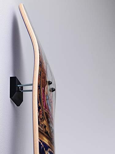 Skateptych Hanger Skateboard Wall Mount Deck Display Floating Skate Deck Holder Rack - Image 4