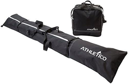 Athletico Two-Piece Ski and Boot Bag Combo | Store & Transport Skis Up to 200 cm - Image 9