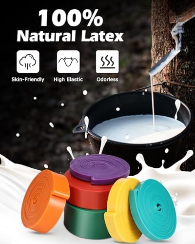 Zacro Resistance Bands Set - 6 Levels Pull Up Bands Set for Men and Women - Image 6