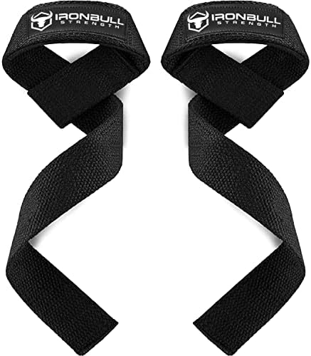 Lifting Straps (1 Pair) - Padded Wrist Support Wraps - for Powerlifting