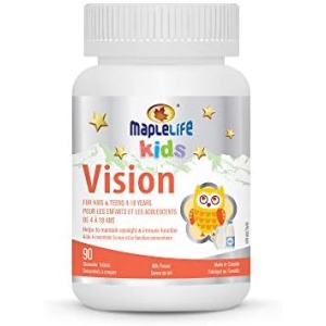 MapleLife Vision Chewables for Kids and Adolescents, Milk Flavour