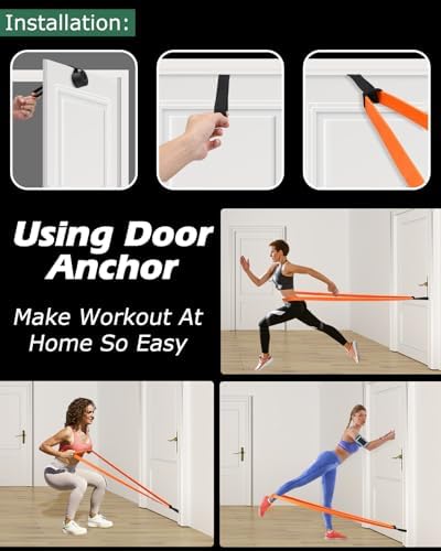 Zacro Resistance Bands Set - 6 Levels Pull Up Bands Set for Men and Women - Image 8