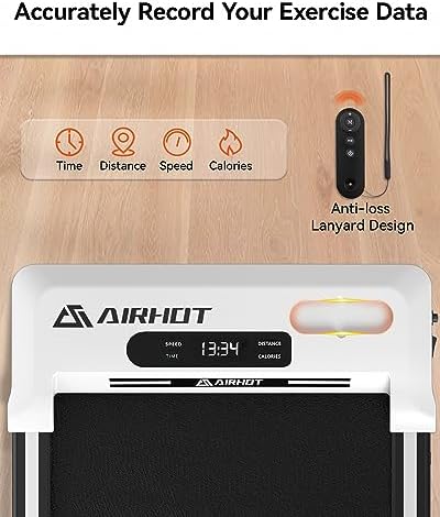 AIRHOT Walking Pad, 2 in 1 Under Desk Treadmill of Compact Space, 2.5HP Quiet - Image 3