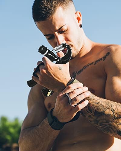 Gonex Hand Grip Strengthener with Counter, Forearm Trainer Workout Kit (5Pack) - Image 7