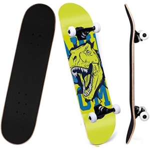 Skateboard Complete Deck 7 Layers 31"x8" Pro Complete Skate Board Maple Wood