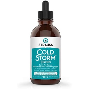Strauss Naturals Coldstorm Drops – Immune & Respiratory Systems Support