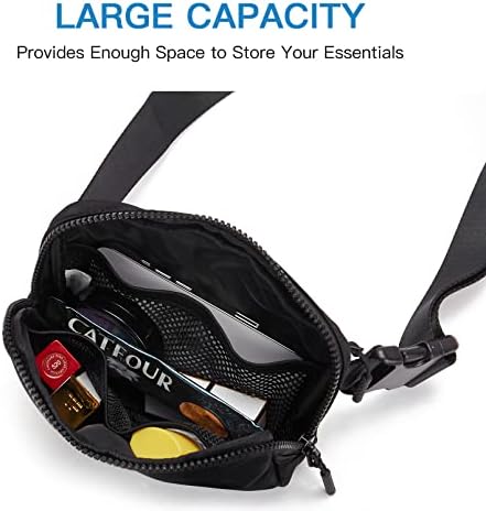 Telena Fanny Packs for Women Men Small Belt Bag Fashionable Crossbody Fanny Pack - Image 3