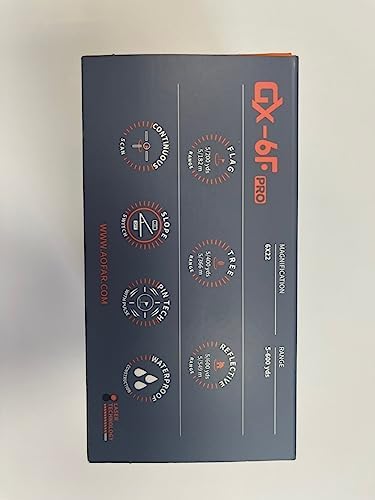 AOFAR GX-6F PRO Golf Rangefinder with Slope on/Off, Flag Lock - Image 9