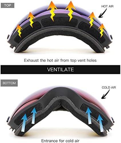 Juli OTG Ski Goggles- Over Glasses Winter Snow/Snowboard Goggles - Image 7