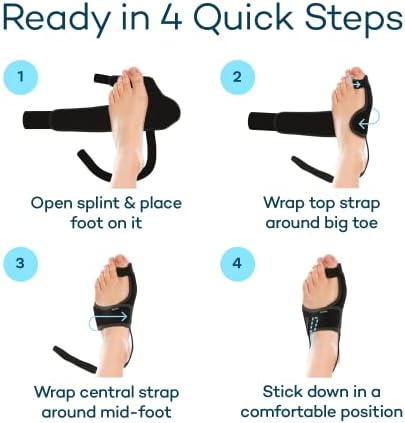 Caretras Bunion Corrector, Orthopedic Bunion Splint, Big Toe Separator Pain - Image 7