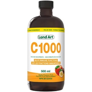 Vitamin C 500ml – 1000mg - Immune System Support - Liquid Formula