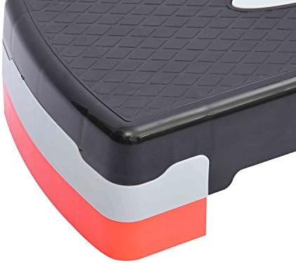 Stanz (TM) Adjustable Aerobic Stepper Step Exercise Trainer Workout Fitness Yoga - Image 4