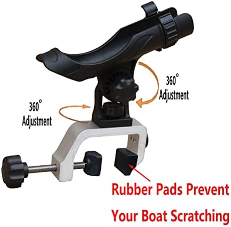 Brocraft Power Lock Fully Adjustable Rod Holder with Aluminum Universal Clamp - Image 2