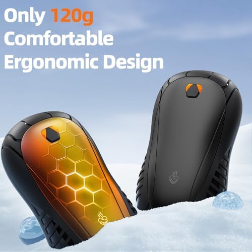 2Pack Hand Warmers Rechargeable 5200mAh 2023 Upgraded, FANDLISS Electric - Image 6