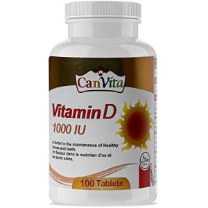 Canvita Halal Vitamin D 1000IU For Adults Halal Vegiterian
