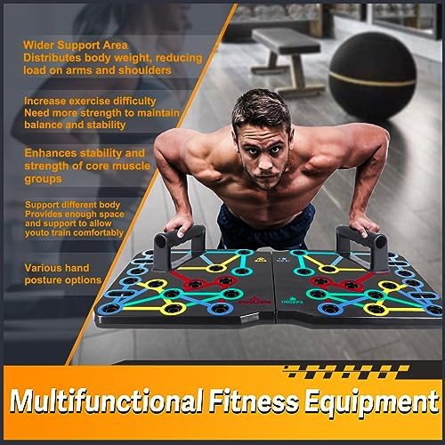 AERLANG Push Up Board-Large PushUps Portable Multi-Function Foldable Push Up - Image 2