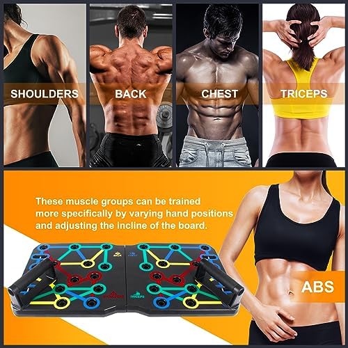 AERLANG Push Up Board-Large PushUps Portable Multi-Function Foldable Push Up - Image 3