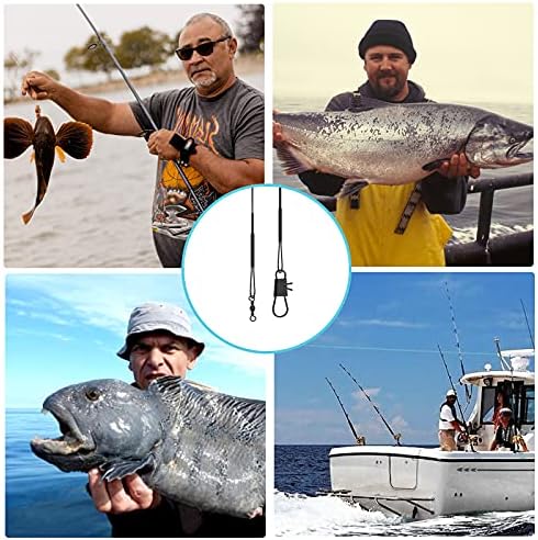 SAVITA 30pcs Fishing Tackle Leaders, Fishing Leaders Line for Saltwater and Freshwater - Image 6