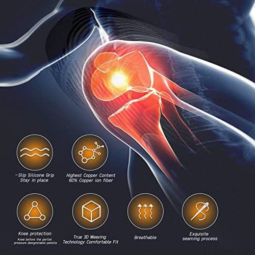 Copper Knee Braces for Men and Women (2 pack) - Image 3