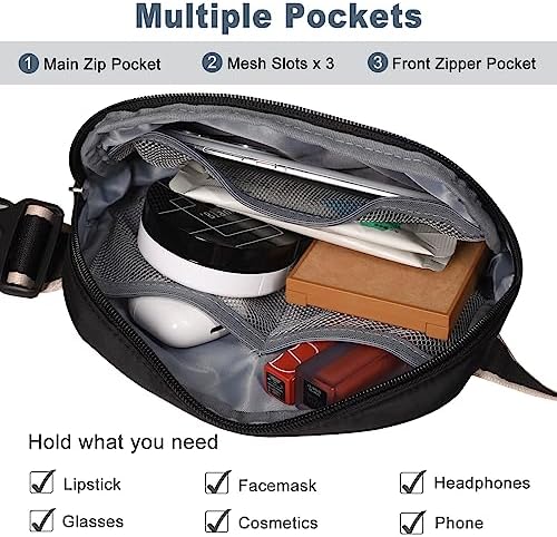 DMLuna Small Crossbody Bags for Women Trendy, Lightweight Fanny Pack - Image 2