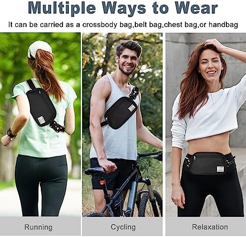 DMLuna Small Crossbody Bags for Women Trendy, Lightweight Fanny Pack - Image 3