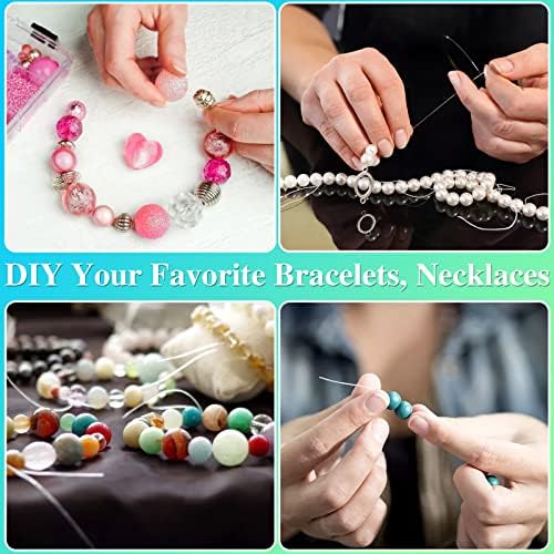 Fishing Wire, Mckanti Fishing line Clear Nylon String 1640 FT Invisible Hanging Beading - Image 4