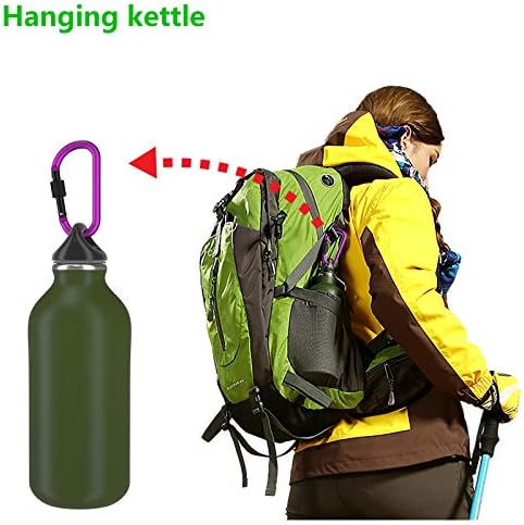 Carago Carabiner Clips with Screw Gate, 10 Pack Carabiners Hiking Clips - Image 6