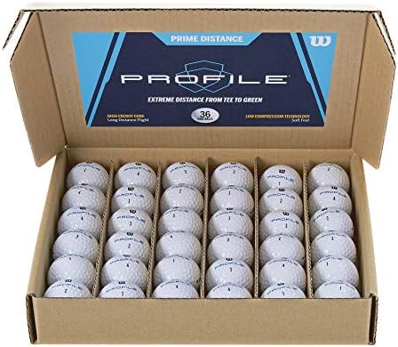 WILSON Profile Distance Golf Ball 36 Pack - Image 5