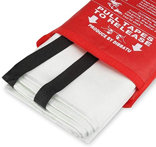 DIBBATU Fire Blanket Emergency for Home and Kitchen, Fire Retardant Blankets - Image 5