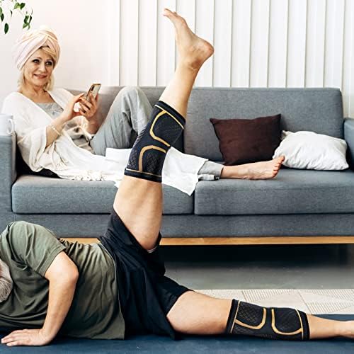 Copper Knee Braces for Men and Women (2 pack) - Image 6