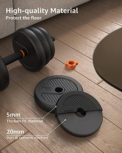 FEIERDUN Adjustable Dumbbells, 30/40/50/70/90lbs Free Weight Set with Connector - Image 3