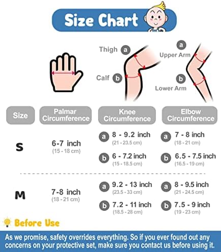 Simply Kids Knee and Elbow Pads with Wrist Guards - Image 4