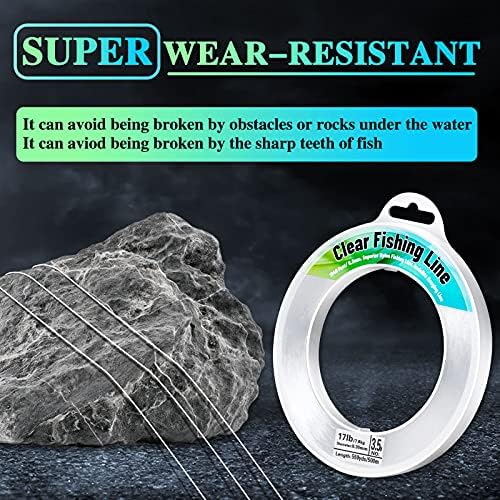 Fishing Wire, Mckanti Fishing line Clear Nylon String 1640 FT Invisible Hanging Beading - Image 8
