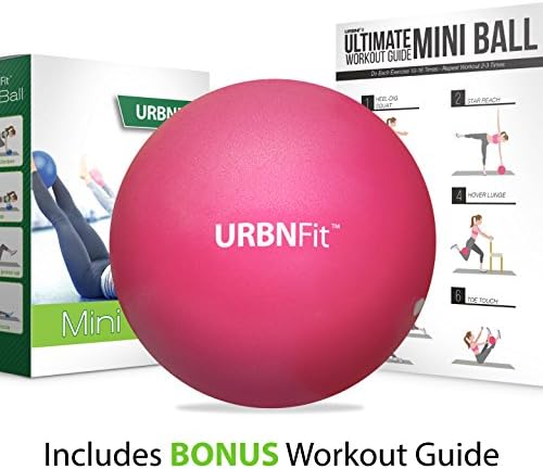 URBNFit Mini Pilates Ball - Small Exercise Ball for Yoga, Pilates, Barre - Image 6