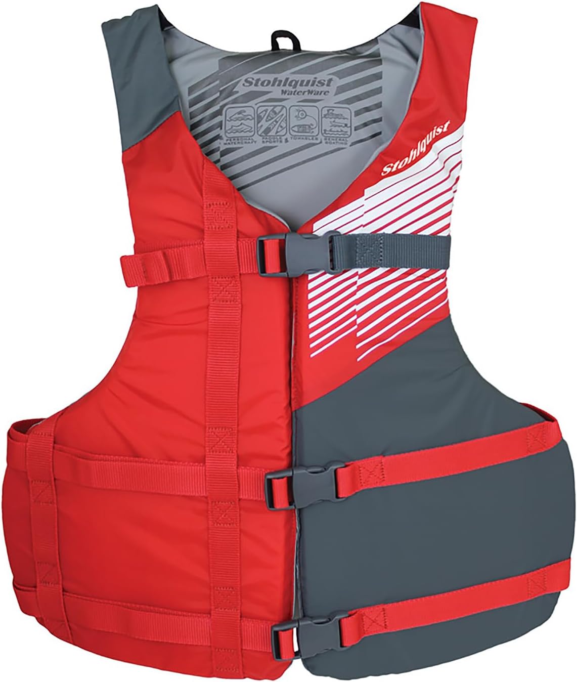 Fit Youth Life Jacket - Coast Guard Approved, High Mobility PFD, Buoyancy Foam