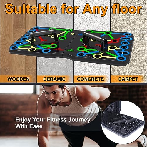 AERLANG Push Up Board-Large PushUps Portable Multi-Function Foldable Push Up - Image 6