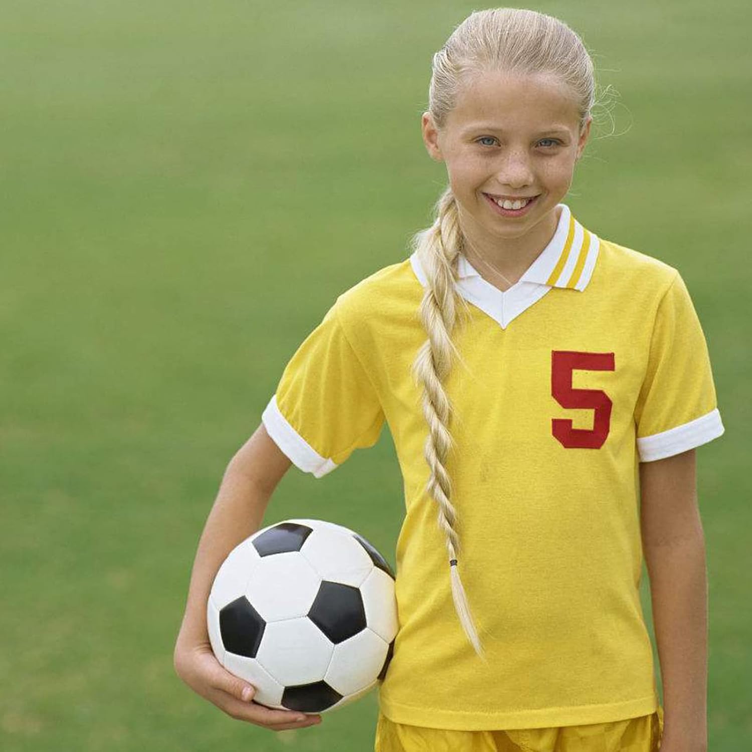 Soccer Ball Size 2,3,4,5 with Pump Needle Classic White Black Thicker PU Tight - Image 7