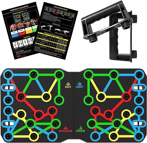 AERLANG Push Up Board-Large PushUps Portable Multi-Function Foldable Push Up