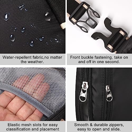 DMLuna Small Crossbody Bags for Women Trendy, Lightweight Fanny Pack - Image 4