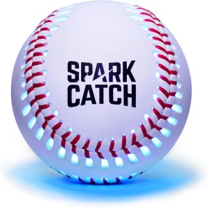SPARK CATCH Light Up Baseball, Glow in The Dark Baseball, Perfect Baseball Gifts