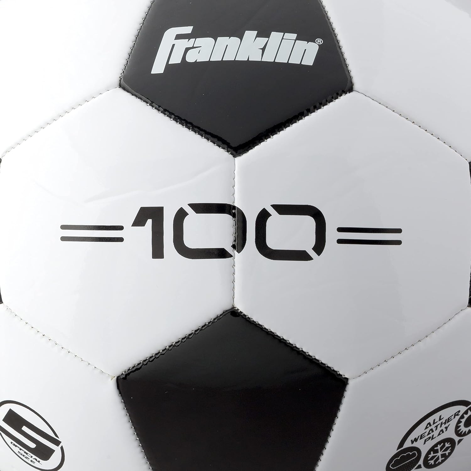Franklin Sports Soccer Balls - Youth + Adult Soccer Balls - Size 3, - Image 6