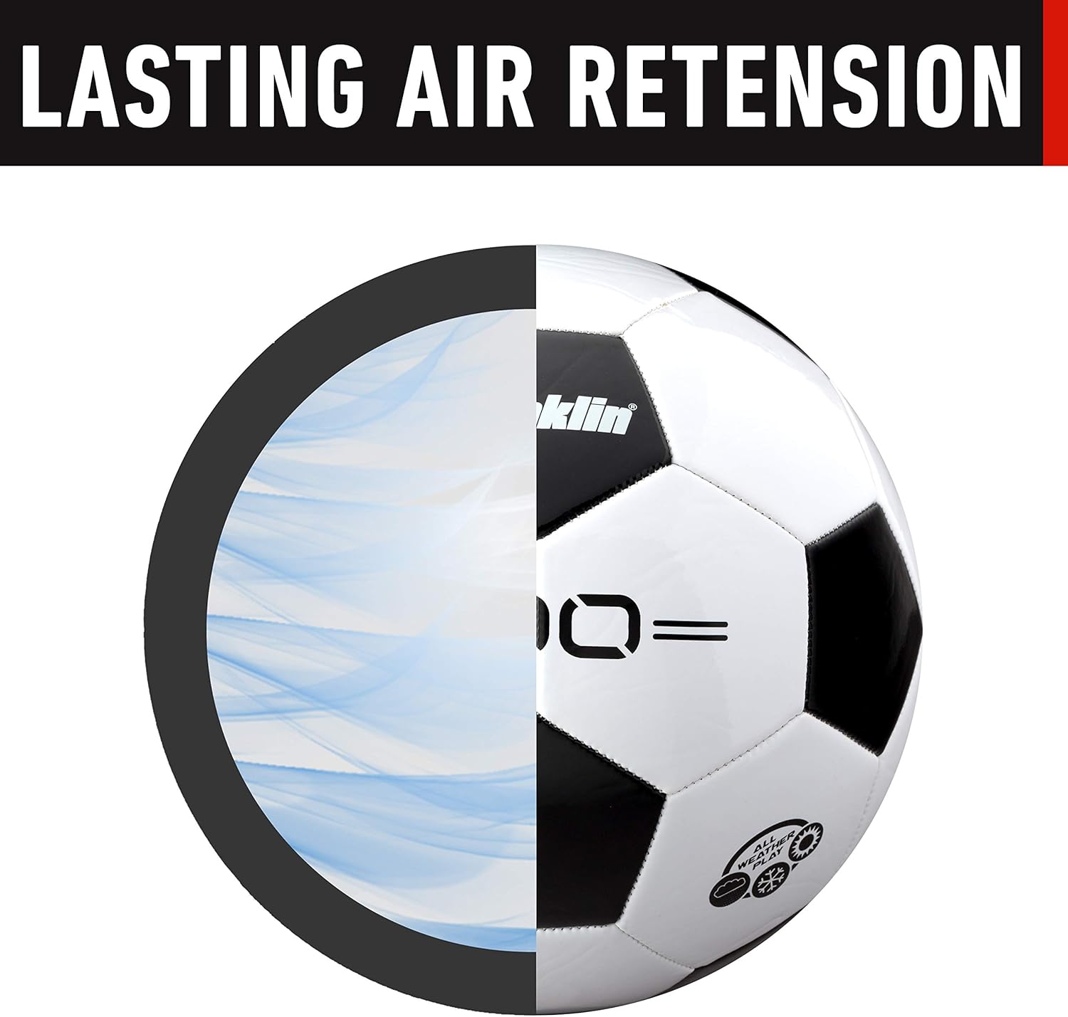 Franklin Sports Soccer Balls - Youth + Adult Soccer Balls - Size 3, - Image 2