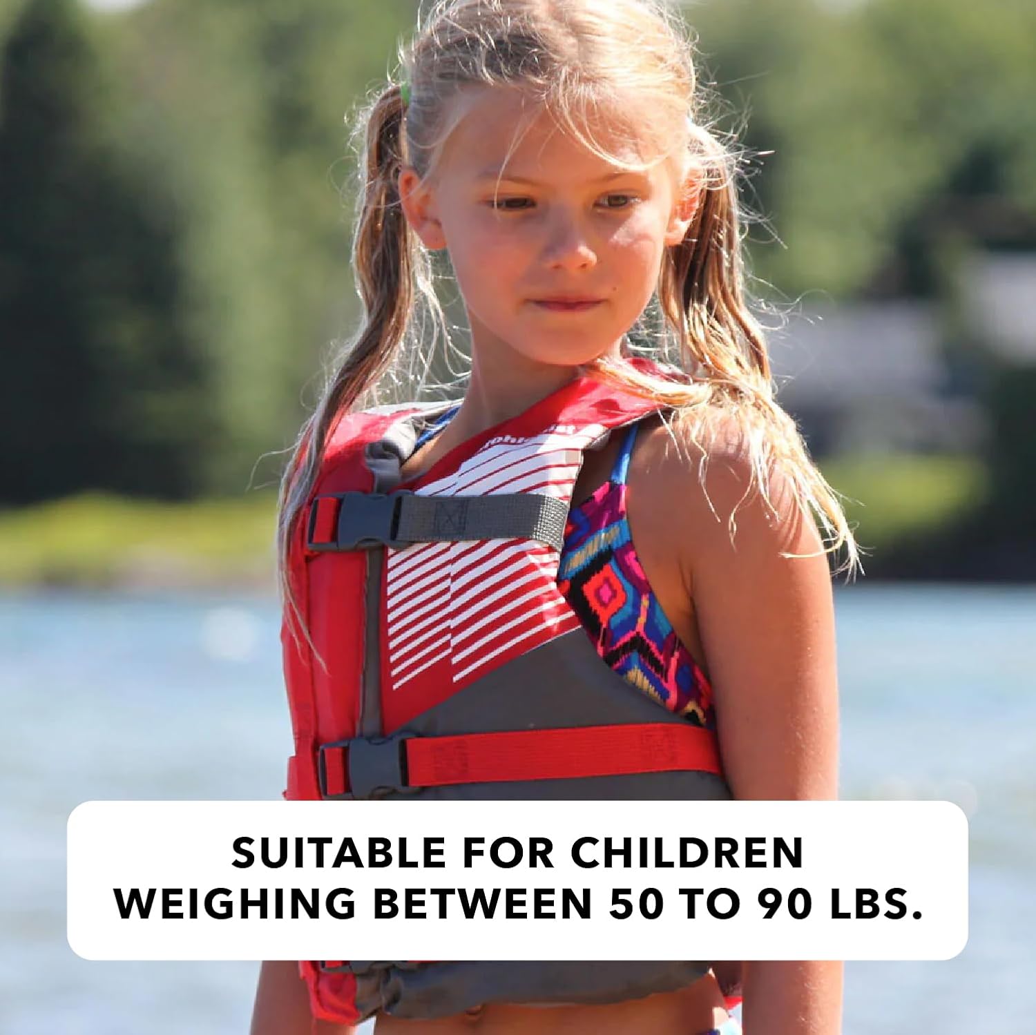 Fit Youth Life Jacket - Coast Guard Approved, High Mobility PFD, Buoyancy Foam - Image 5