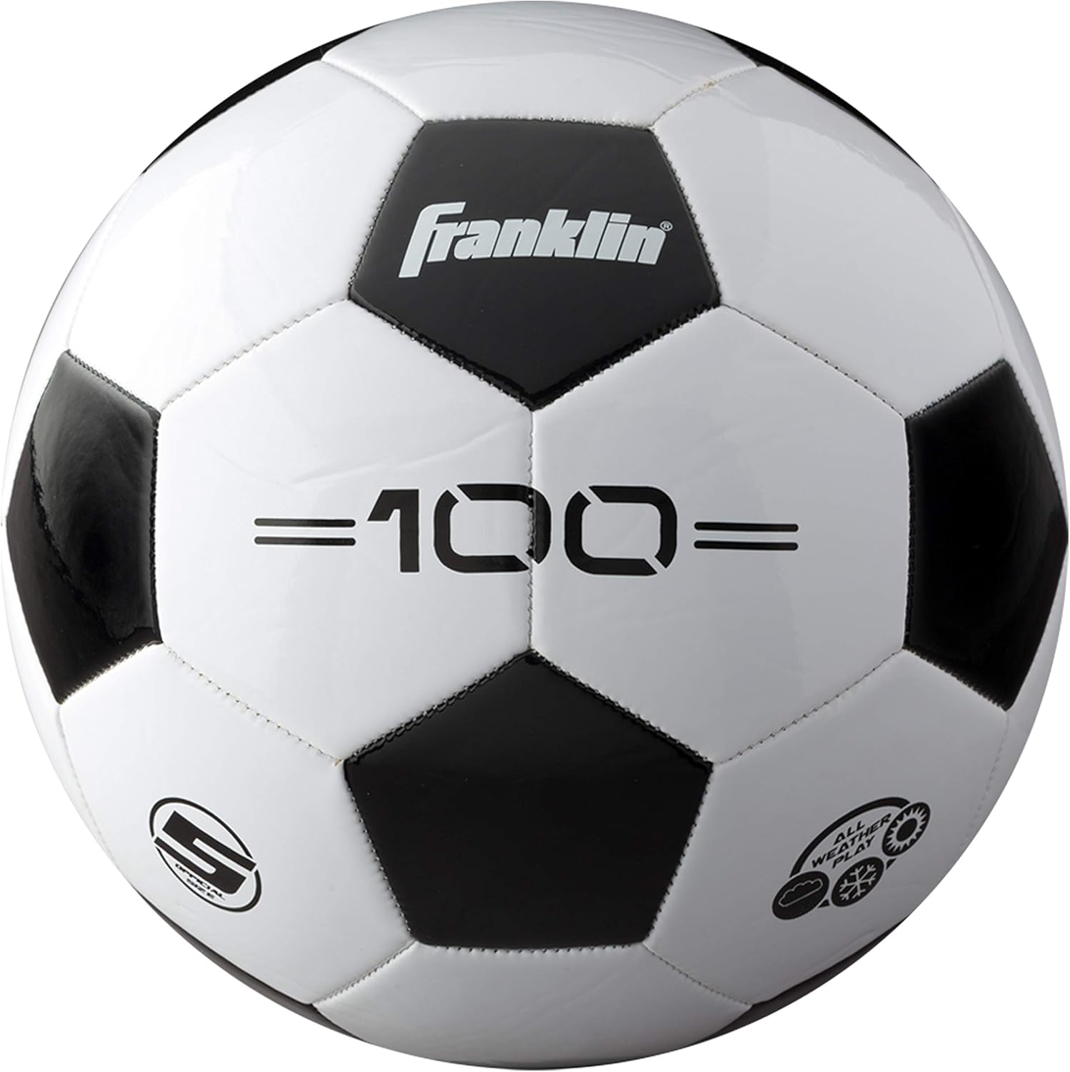 Franklin Sports Soccer Balls - Youth + Adult Soccer Balls - Size 3,