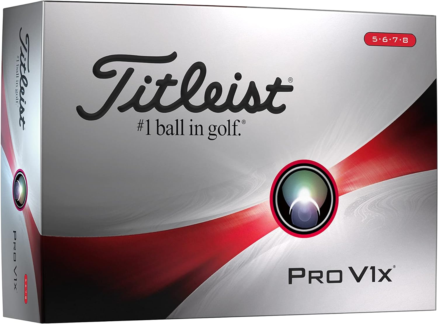 Titleist Pro V1x Golf Balls (Pack of 12)