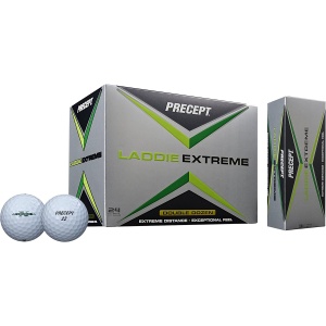 Precept 2017 Laddie Extreme Golf Balls (Pack of 24)