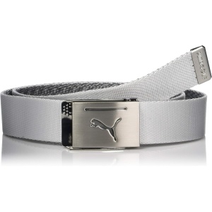 PUMA Golf 2019 Men's Reversible Web Belt (One Size), Bright White