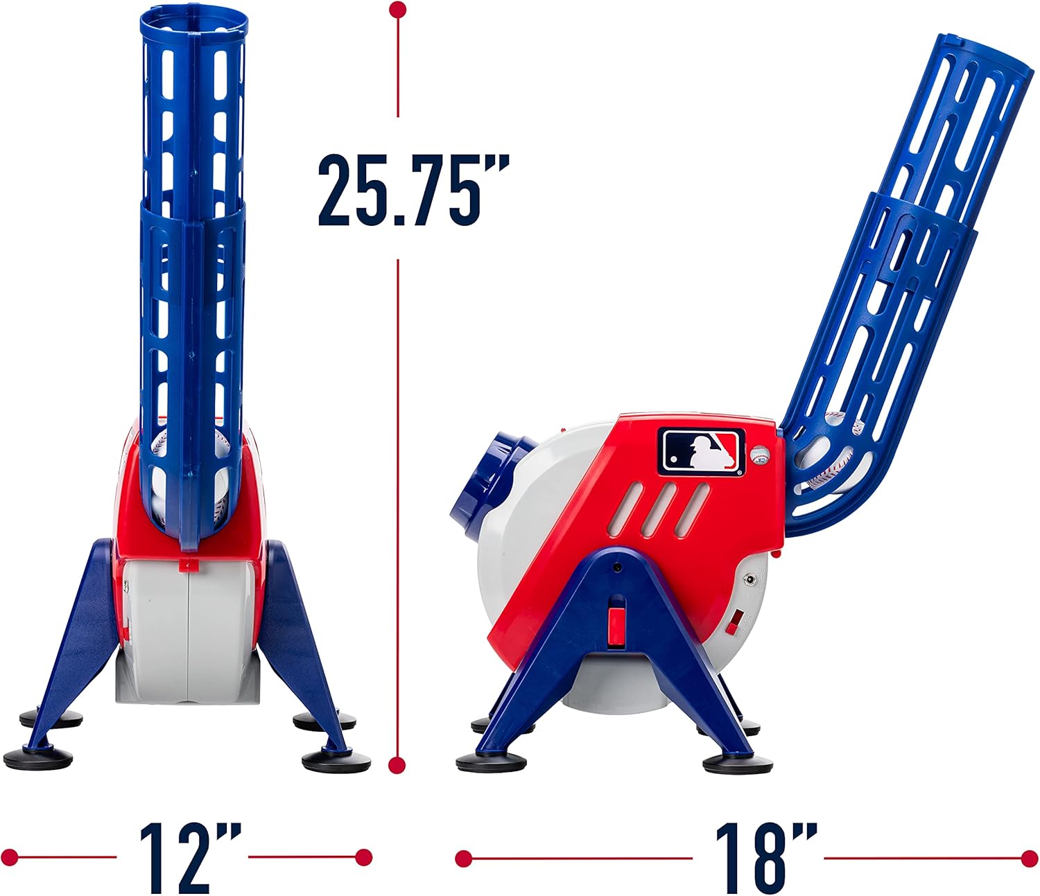 Franklin Sports Kids Pitching Machine - Plastic Baseball Pitching Machine - Image 2