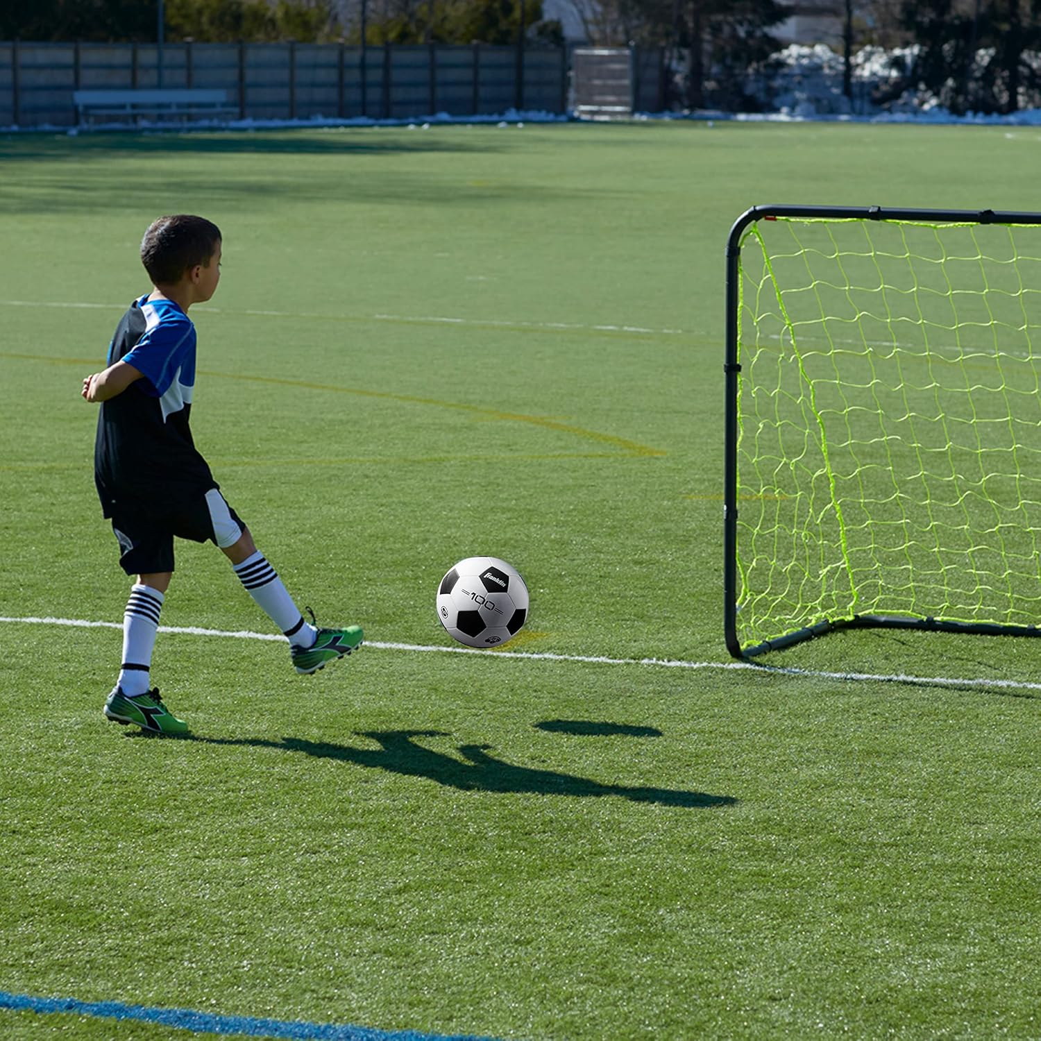 Franklin Sports Soccer Balls - Youth + Adult Soccer Balls - Size 3, - Image 8