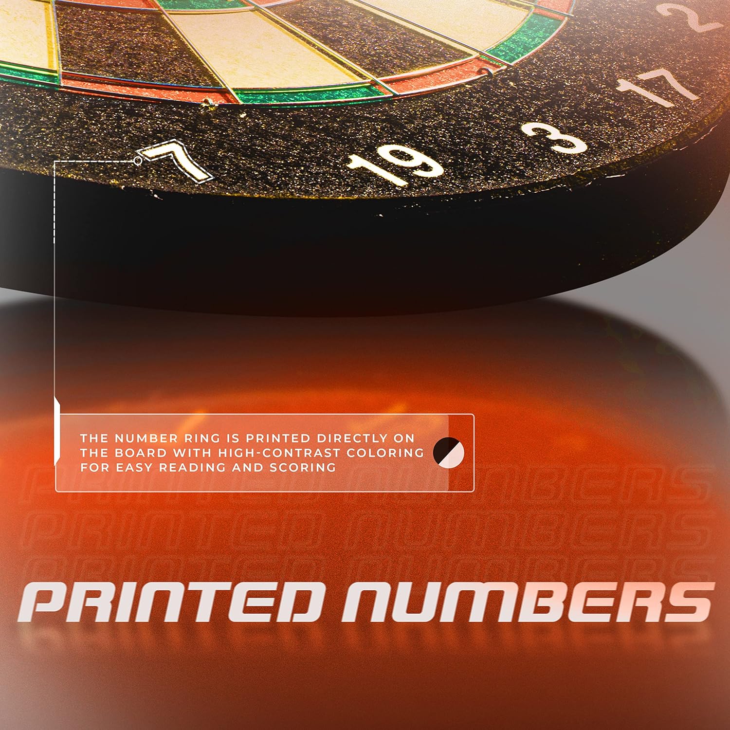 Franklin Sports Professional Dartboard - Image 4